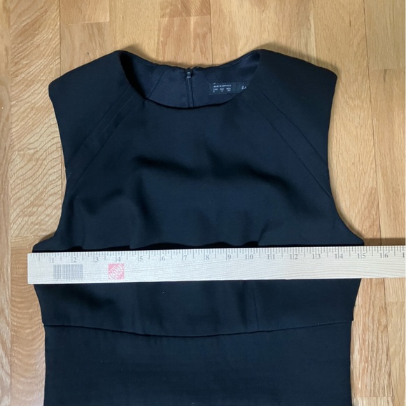 Zara Basics Black Sheath Dress - Picture 5 of 9